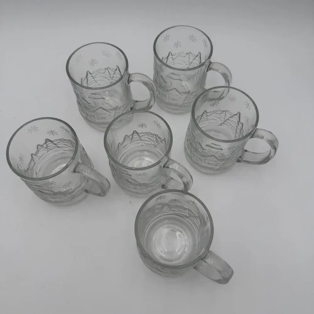 14 pc Vintage Welcome Home by Arcoroc 8 Plates and 6 Mugs France NOS